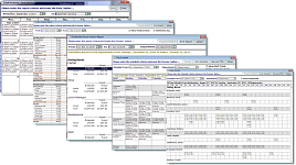 DBI Staff Scheduler Pro - 28 + Reports for great Drag and Drop Scheduling
